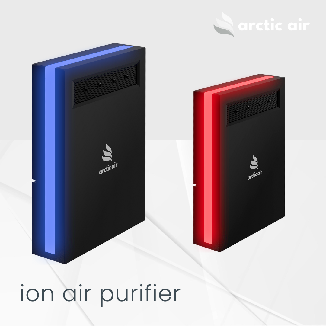 Ion Air Purifier for Spa&Beuaty - Arctic Air with long-lasting replaceable scent - Cologne, Lavender, Fresh Ocean, Osmanthus, Vanilla