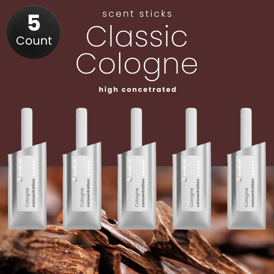 Classic Cologne Scent Replacement Sticks for Ion Air Purifier