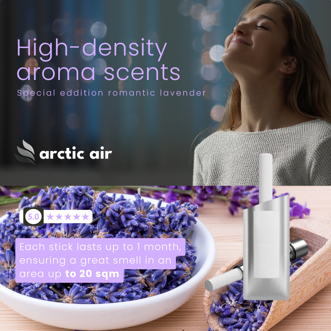 Replaceable Aroma Scent Romantic Lavander for Ion Air Purifier Arctic Air 